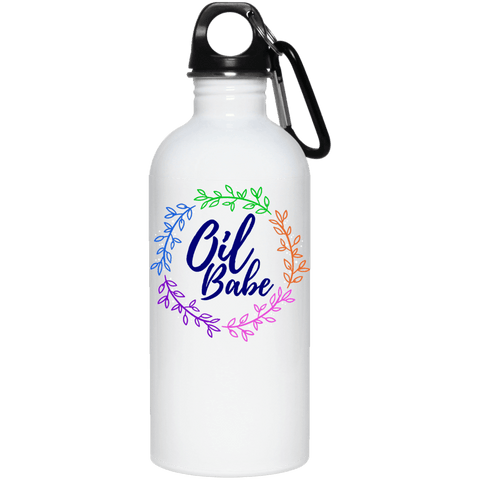 OIL BABE 20 oz. QUALITY Stainless Steel Water Bottle