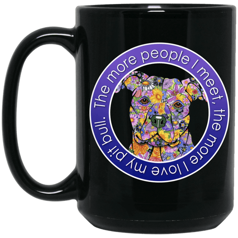 CIRCLE PIT 15 oz. Black Mug
