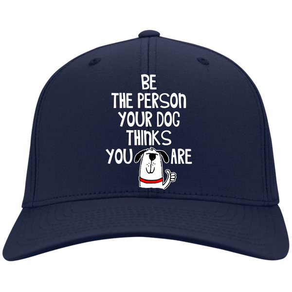 BE THE PERSON Sport-Tek Dry Zone Nylon Cap - EMBROIDERED Design