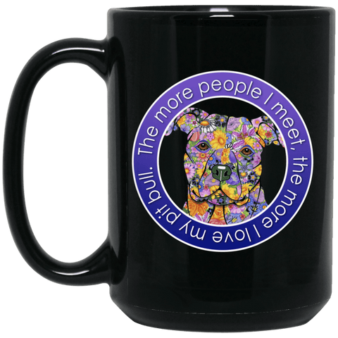 CIRCLE PIT2 15 oz. Black Mug
