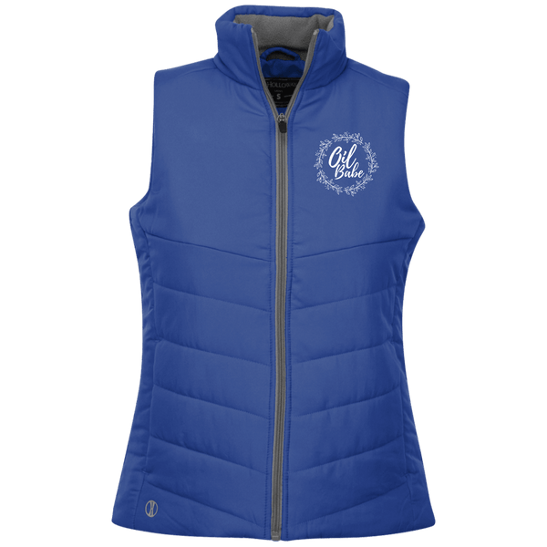 EMBROIDERED OIL BABE Holloway Ladies' Quilted Vest