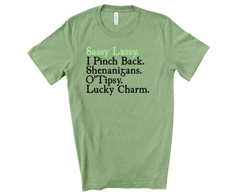 Sassy Lassy Tee - Unisex Tshirt premium
