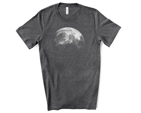 Moon and Cabin TShirt - Unisex Tshirt premium
