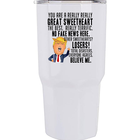 Really Great Sweetheart 30 oz Sublimation Tumbler - 30oz stainless steel tumbler