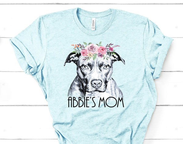 BEAUTIFUL BOHO PIT BULL TEES - UP TO 4XL - 4 COLORS - PERSONALIZATION INSTRUCTIONS BELOW
