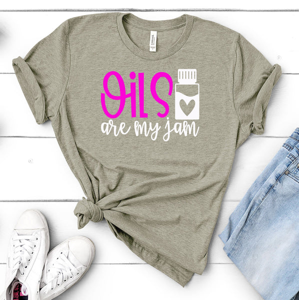 FUN OIL IS MY JAM UNISEX TEES - UP TO 4XL - BEAUTIFUL HEATHER COLORS