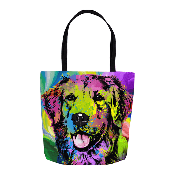GORGEOUS GOLDEN RETRIEVER CANVAS TOTE - CHOOSE FROM 3 SIZES