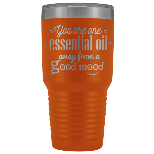 GOOD MOOD STAINLESS STEEL VACUUM TUMBLER - COMES IN 12 COLORS - HUGE 30 OZ. SIZE