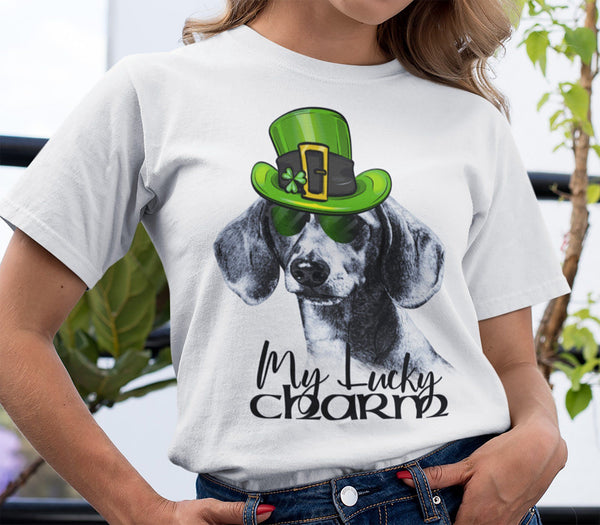 COOL LUCKY CHARM DOXIE BELLA CANVAS TEES - SIZES TO 4XL - 2 COLORS