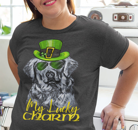 COOL LUCKY CHARM GOLDEN BELLA CANVAS TEES - SIZES TO 4XL - 2 COLORS
