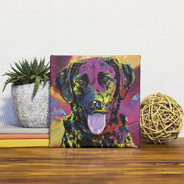 GORGEOUS LABRADOR Deluxe Square Canvas 1.5in Frame - 5 SIZES, SMALL TO LARGE