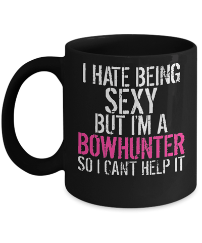 SEXY BOWHUNTER MUG -  PINK