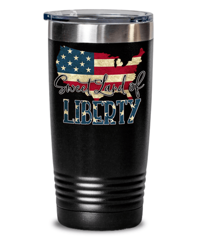 SWEET LAND OF LIBERTY TUMBLER