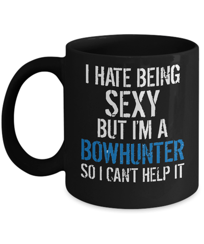 SEXY BOWHUNTER MUG - BLUE