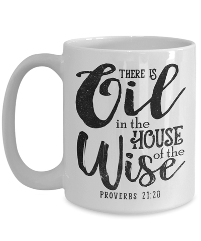 PROVERBS WHITE MUG - GB