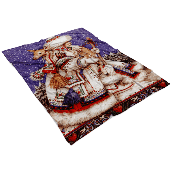 FABULOUS SANTA FLEECE BLANKET