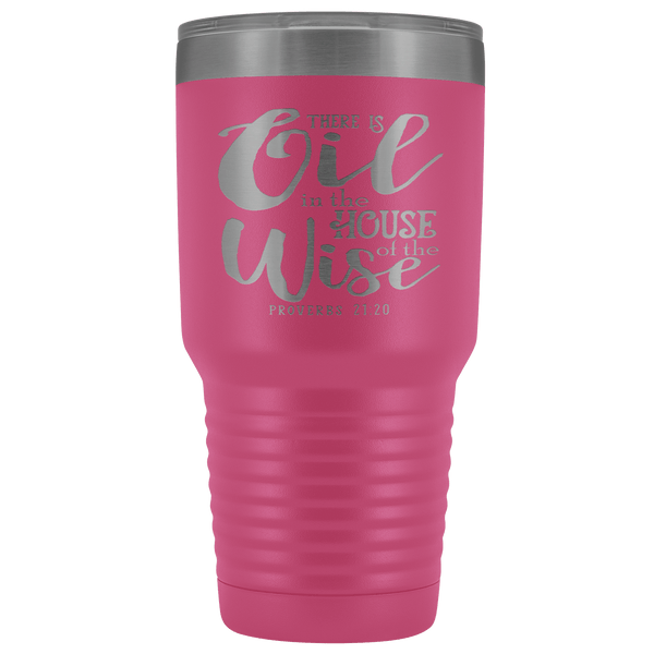 PROVERBS EO STAINLESS STEEL VACUUM TUMBLER - COMES IN 12 COLORS - HUGE 30 OZ SIZE