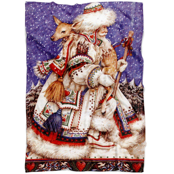 FABULOUS SANTA FLEECE BLANKET